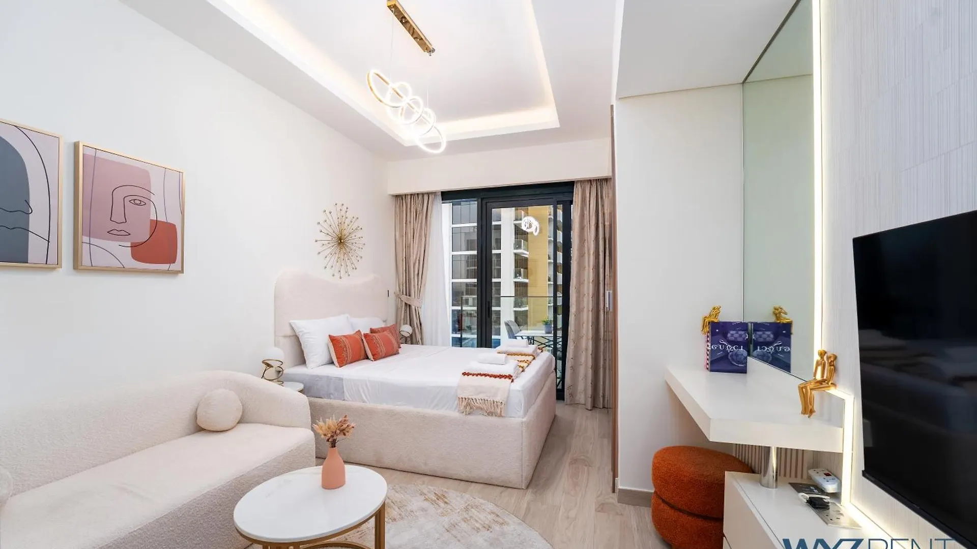 Unique Studio In Azizi Riviera,City & Pool View Dubai