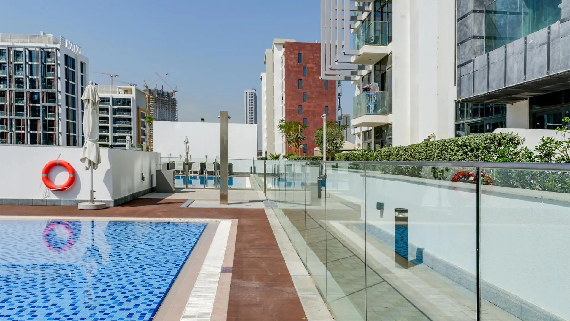 Unique Studio In Azizi Riviera,City & Pool View Dubai 0*,