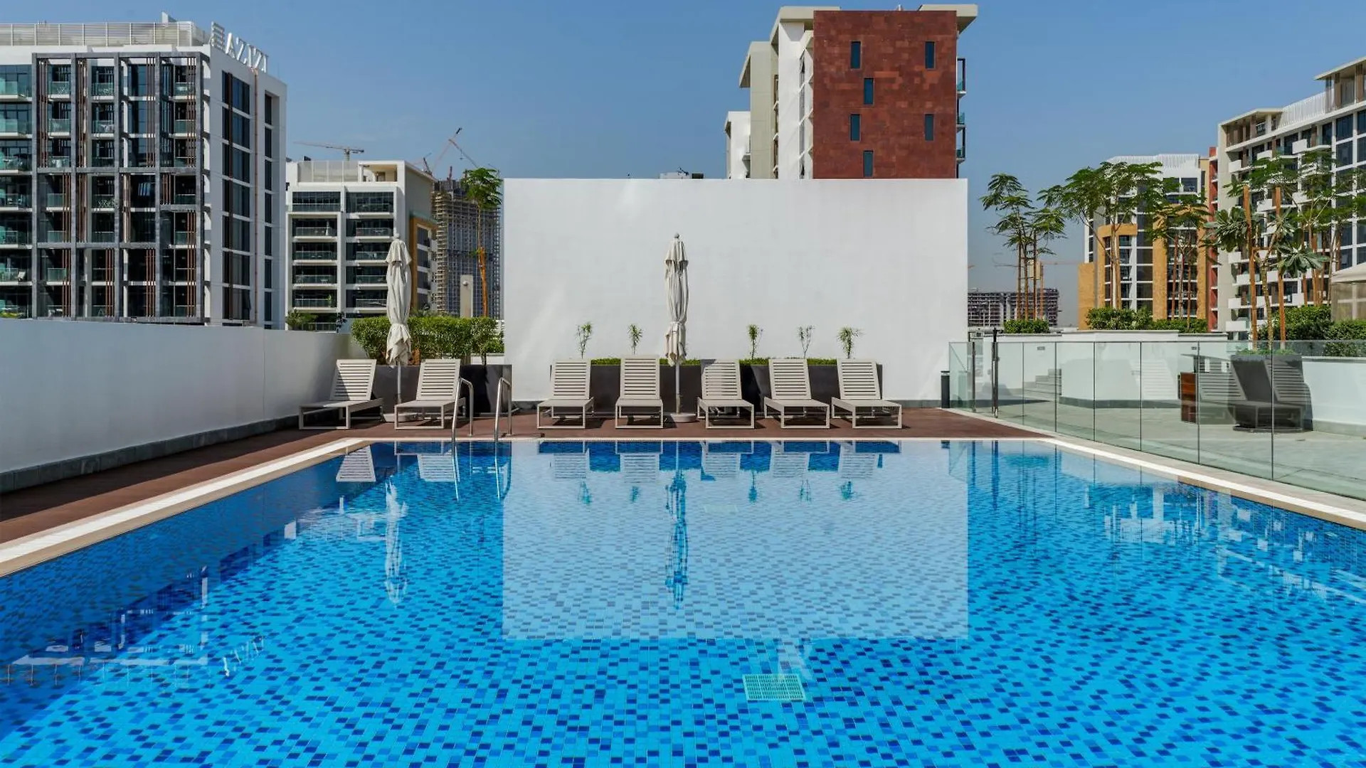 Unique Studio In Azizi Riviera,City & Pool View Dubai
