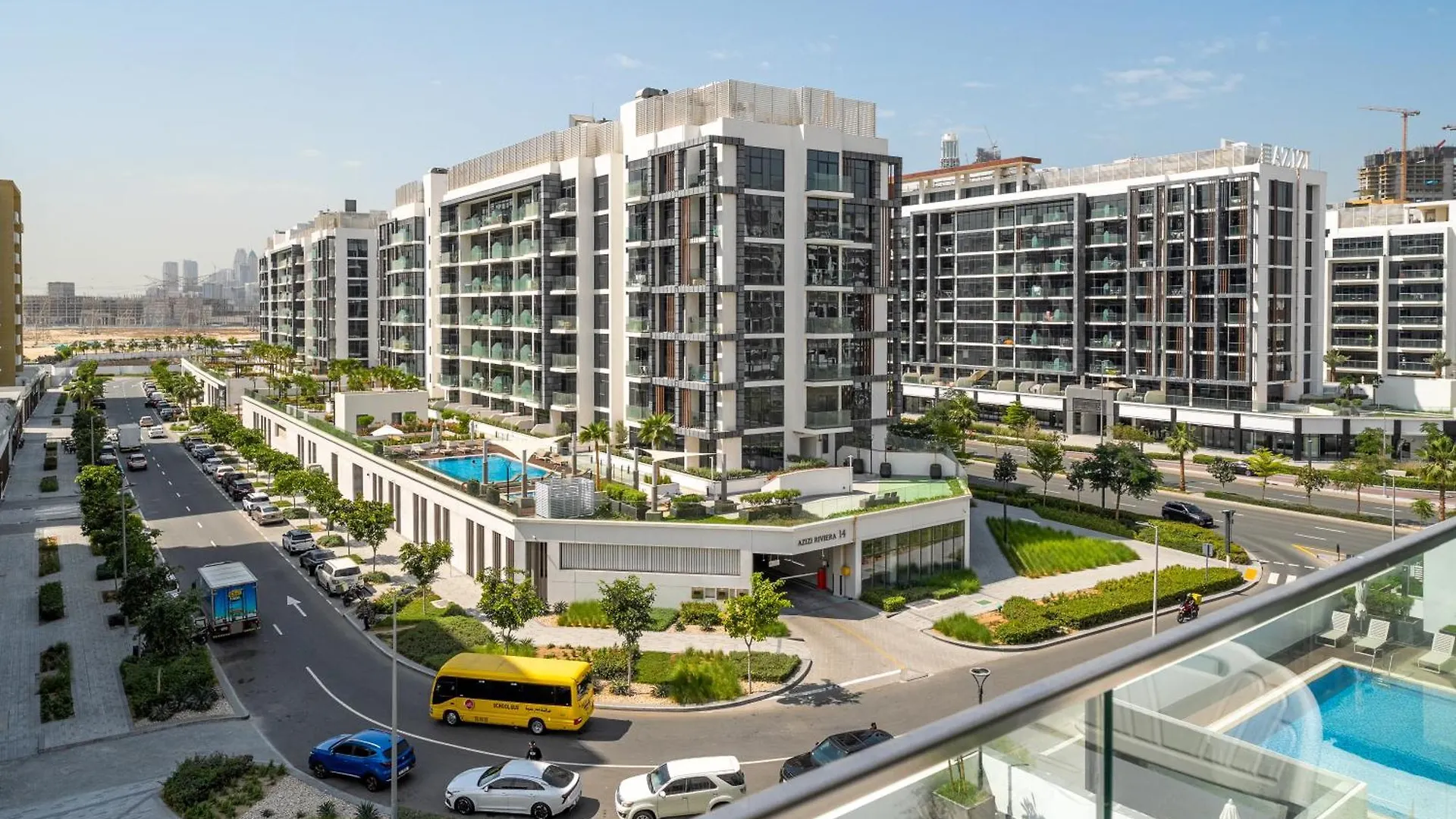 Appartamento Unique Studio In Azizi Riviera,City & Pool View Dubai